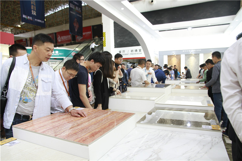 大理石瓷磚廣受關(guān)注，陶博會(huì)完美收官
(圖1)