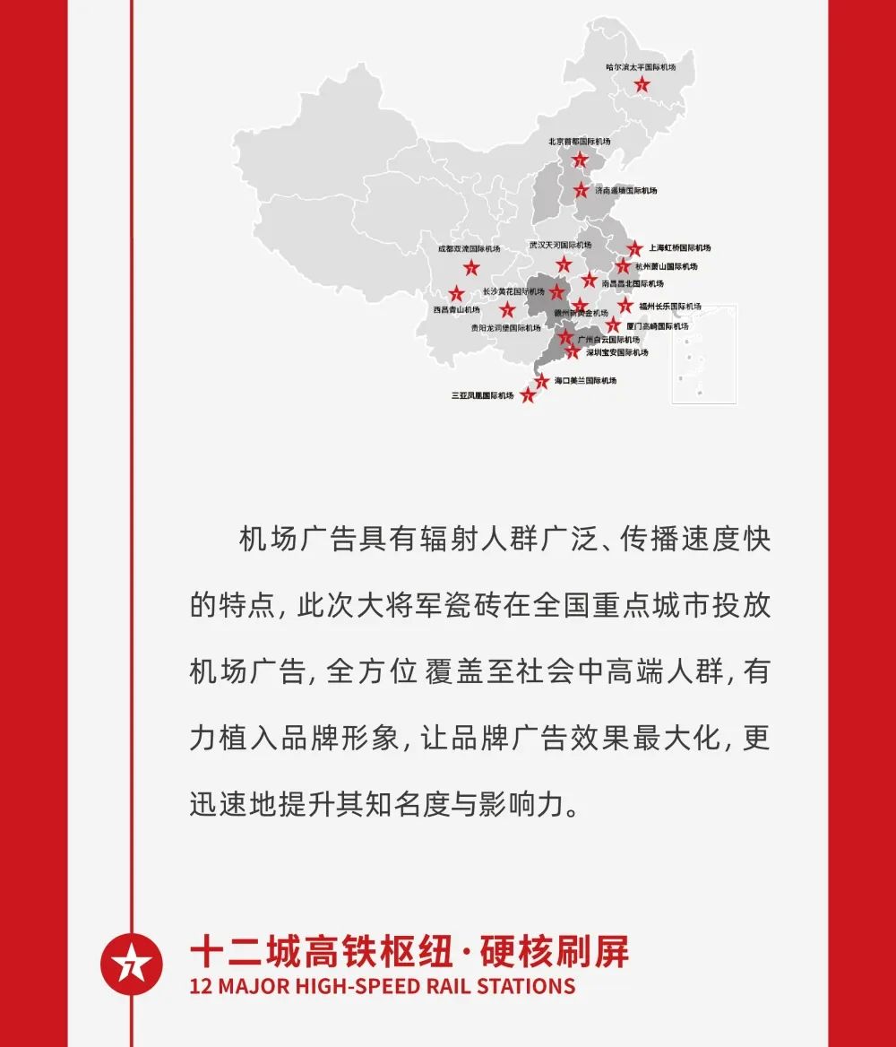縱貫陸空！大將軍瓷磚廣告震撼上線，硬核霸屏！(圖7)